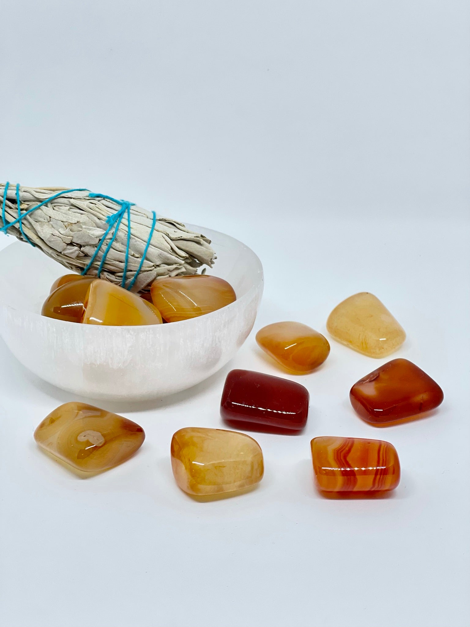 Carnelian Tumbled