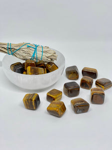 Tigers Eye Tumbled - mini