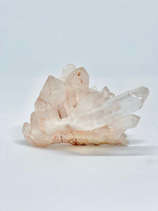 Pink Samadhi Himalayan Quartz Cluster 245g