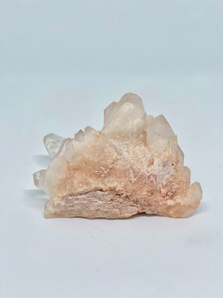 Pink Samadhi Himalayan Quartz Cluster 245g