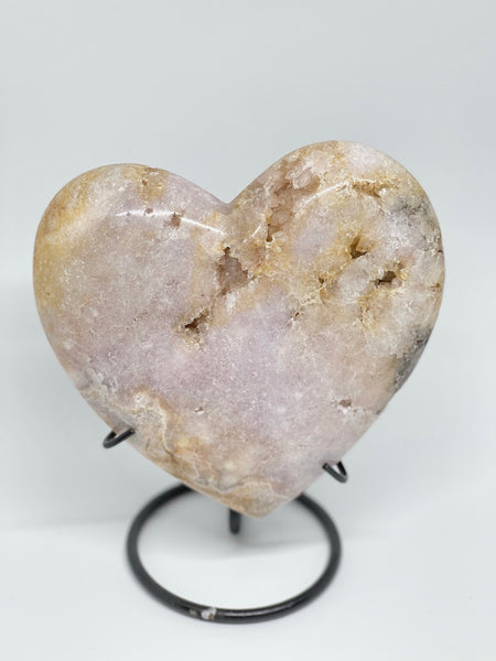 Pink Amethyst Heart 1.5kg