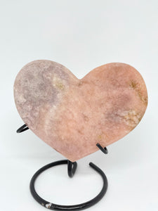 Pink Amethyst Heart 905g