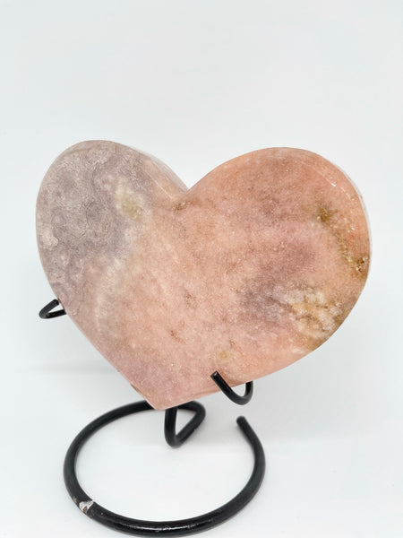 Pink Amethyst Heart 905g