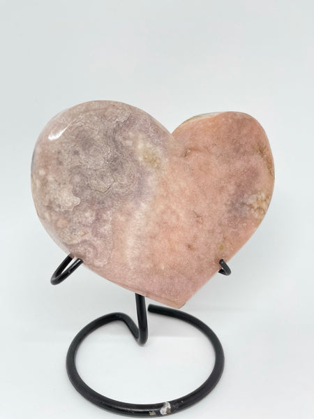 Pink Amethyst Heart 905g