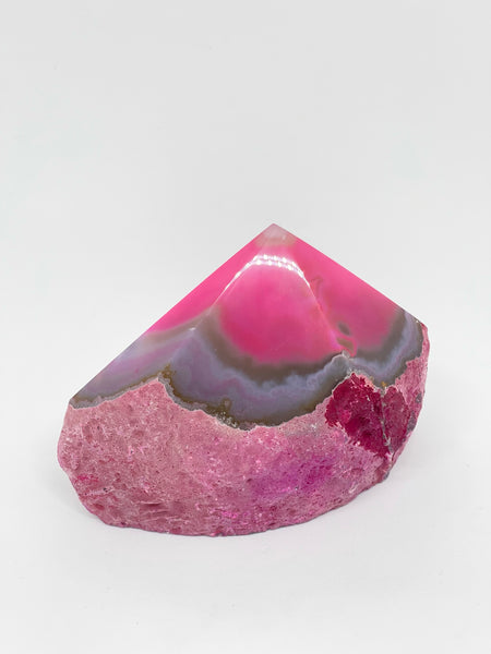 Pink Agate Cut Point