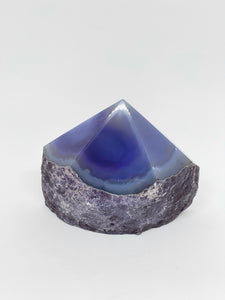 Blue Agate Cut Point