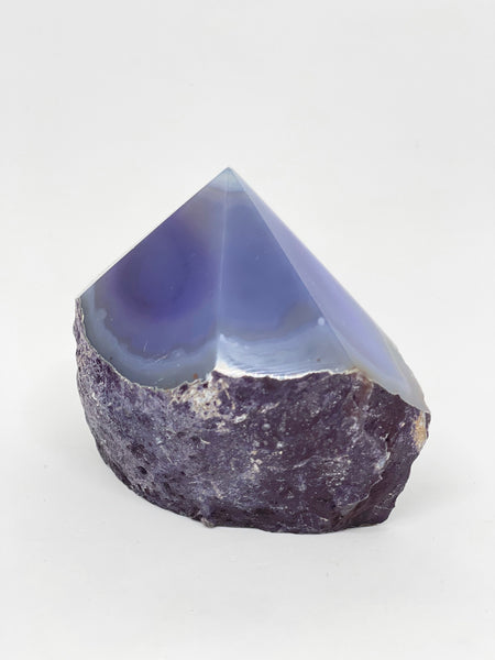 Blue Agate Cut Point