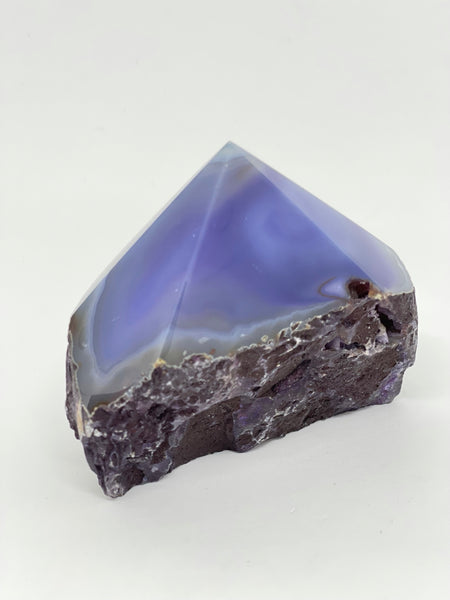 Blue Agate Cut Point