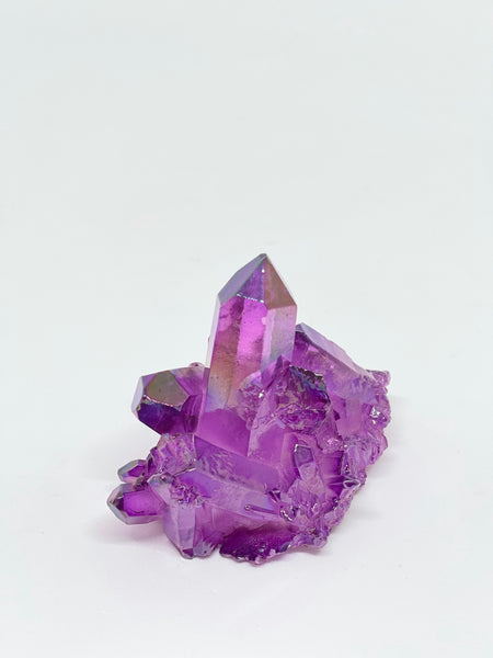 Purple Flame Aura Cluster 148g