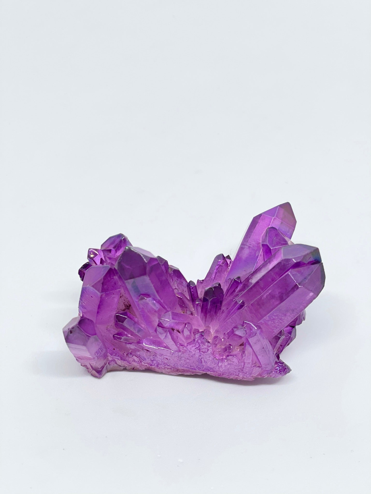 Purple Flame Aura Cluster 135g