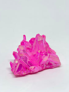 Pink Aura Quartz Cluster 262g