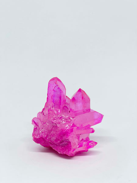 Pink Aura Quartz Cluster 105g