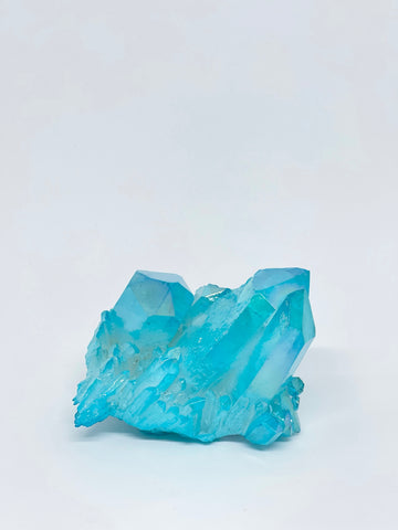 Aqua Aura Quartz Cluster 190g