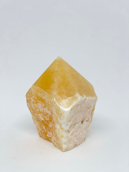 Orange Calcite Cut Point 8cm