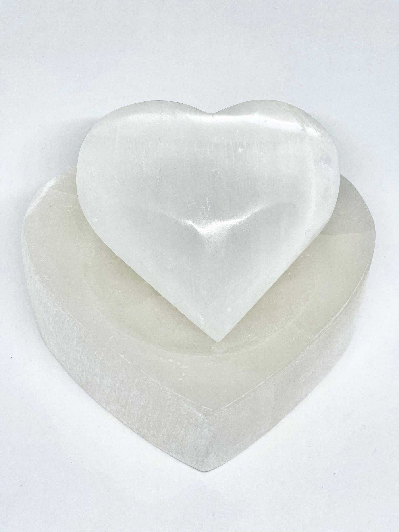 Selenite Heart 10cm