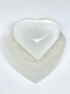 Selenite Heart 10cm