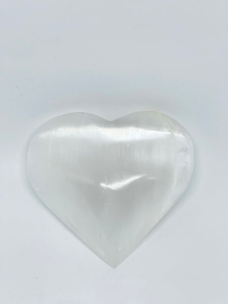 Selenite Heart 10cm