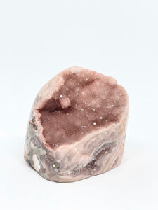 Pink Amethyst Standing Geode 625g