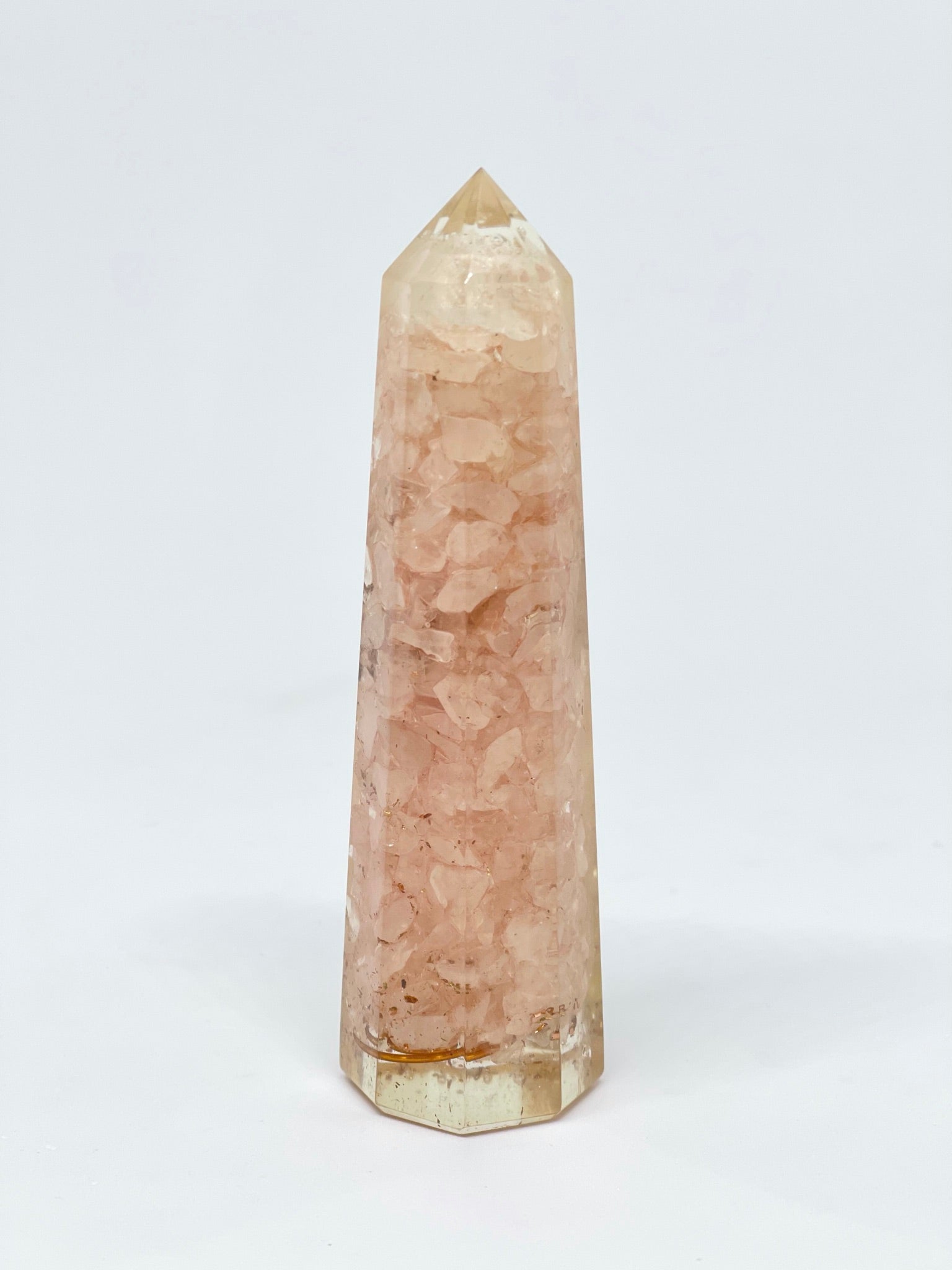 Orgonite Rose Quartz Generator