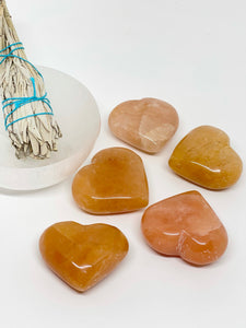 Yellow Aventurine Heart