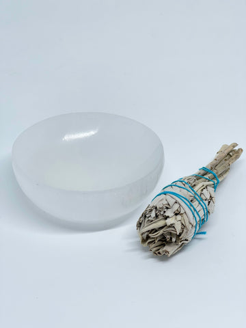 Selenite Bowl 10cm