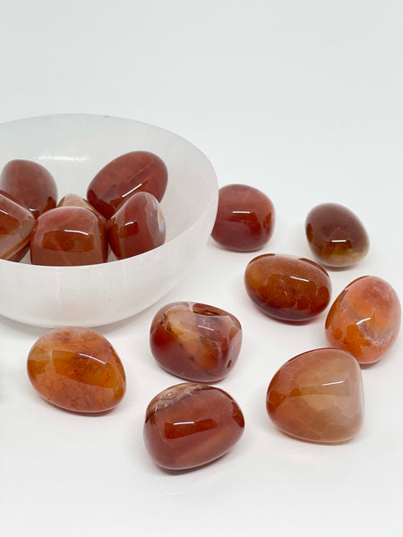 Fire Agate Tumbled