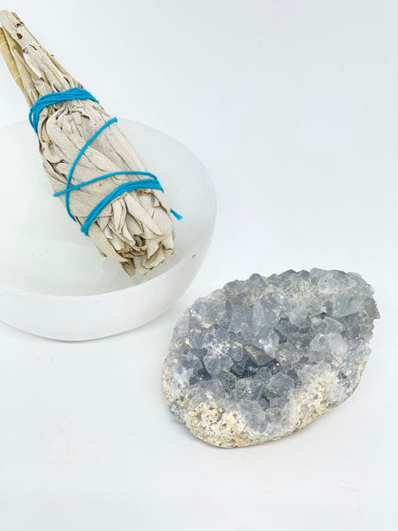 Celestite Cluster